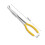 11" Long Nose Pliers - Bent Nose Plug Cable Puller, Wire Cutter, and Hose Clamp Hand Tools 7