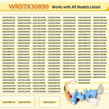 WR57X30890 WR57X30891 WR57X26569 Refrigerator Water Inlet Valve for GE