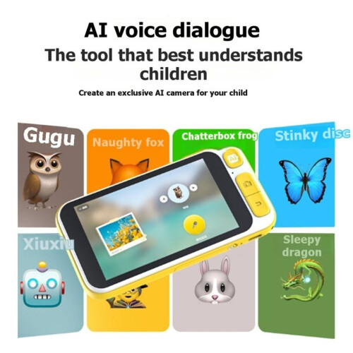 Pocket Learning Camera AI Student Camera Student Educational Gift All-Purpose Dialogue Learning Machine