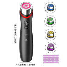LED Therapy Age-R Booster Pro 6-in-1 Total Care Skin Rejuvenation Device Face