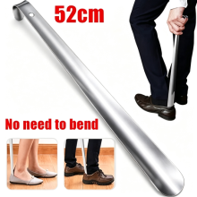 Extra Long Stainless Steel Shoe Horn Metal Boots Wellie Remover Disability