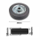 8" (200mm) Replacement Solid Jockey Wheel For Ribbed Jockeys Heavy Duty UK 2