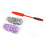 MAXSHINE FLAT MICROFIBRE WHEEL BRUSH - WASHABLE COVERS - IDEAL ON NARROW SPOKES 4