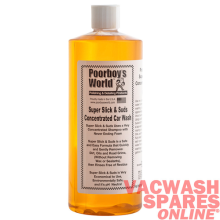 POORBOYS SUPER SLICK & SUDS CAR WASH 946ML - PH NEUTRAL WASH - WAX SAFE