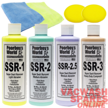 POORBOYS SUPER SWIRL REMOVER SSR 1-2-2.5-3 COMPLETE SWIRL REMOVER KIT - DETAIL