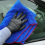 MICROFIBRE DRYING TOWEL LARGE MIRACLE DRY BLUE DRYING VALET DETAILING CLOTH *10* 3
