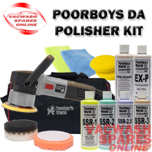 POORBOYS DUAL ACTION DA900W MACHINE POLISHER DAS 240V -SSR - WHITE DIAMOND - EXP