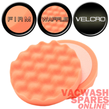 FOAM WAFFLE MACHINE POLISHING PAD 150MM 6" FIRM ROTARY DUAL ACTION DODO MEGUIARS