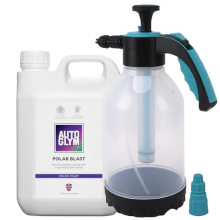 AUTOGLYM POLAR BLAST 2.5L SNOW FOAM pH NEUTRAL WITH 2L PRESSURE PUMP SPRAYER