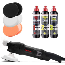 MAXSHINE M1000 ROTARY MACHINE POLISHER POLISHING CUTTING PADS 1000W MENZERNA SET