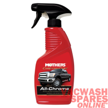 MOTHERS ALL CHROME - (05222) - QUICK POLISH CLEANER AND PROTECTANT FOR CHROME