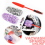 MAXSHINE FLAT MICROFIBRE WHEEL BRUSH - WASHABLE COVERS - IDEAL ON NARROW SPOKES 1