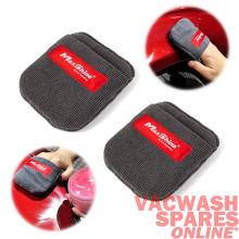 MAXSHINE MICROFIBRE CERAMIC COATING APPLICATOR FINGER MITTS PADS TWIN PACK