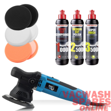 DAS-6 V2 DUAL ACTION MACHINE POLISHER - MENZERNA 1000-2500-3500 COMPOUND SET