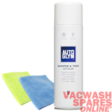 AUTOGLYM BUMPER AND TRIM DETAILER SPRAY 450ML - RESTORES BLACK PLASTIC & BUMPERS
