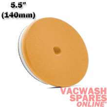 LAKE COUNTRY VENTED HDO HEAVY DUTY ORANGE POLISHING PAD 5.5" - FOR DUAL ACTION