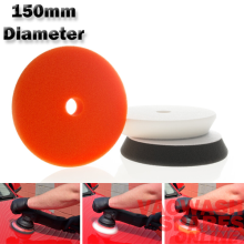 MACHINE POLISHING PAD SET -VENTED FOAM -150MM -IDEAL WITH EVO-POORBOYS-MEGUIARS