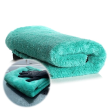AQUA DRYING TOWEL 50X70CM 1200GSM PLUSH THICK SOFT PILE DELUXE MICROFIBRE TOWEL