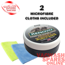 RENOVO BLACK LEATHER REVIVER - CLEANER & PROTECTOR - *RE-COLOUR BLACK LEATHER*