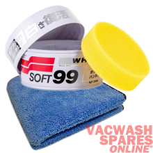 SOFT99 WHITE SOFT WAX 00020 - DEEP GLOSS RESTORES NATURAL SHINE -WHITE PAINT WAX