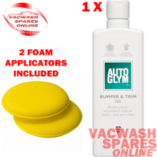 AUTOGLYM BUMPER GEL 325ML / BACK TO BLACK REVIVER FOR PLASTIC VINYL RUBBER TRIM