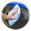 25 MICROFIBRE CLOTHS 40X40CM BUFFING DRYING MULTI PURPOSE CLEANING WASHABLE 3