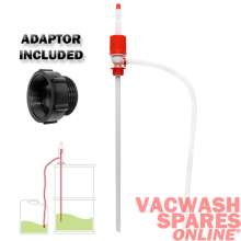 LARGE HAND SYPHON SIPHON BARREL PUMP - CHEMICALS FUELS DIESEL OIL PETROL WATER