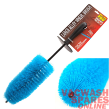 SUPERIOR GRILL & SPOKE ALLOY WHEEL BRUSH - EXTRA LONG - SOFTER BRISTLES LIKE EZ