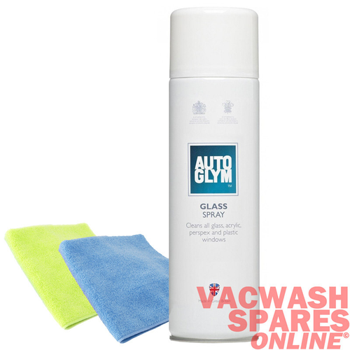 Autoglym AUTOGLYM GLASS SPRAY - WINDOW CLEANER - GLASS - ACRYLIC - PLASTIC WINDOWS