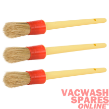 3 SASH BRUSHES - WHEELS - PARTS - VENTS - CREVICES - MULTI USE VALET&DETAIL (12)