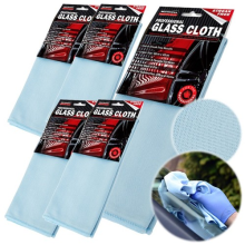 PRO MICROFIBRE GLASS CLOTH 40X48 EFFECTIVE MIRROR GLASS WINDOW CLEANER CLOTH *5*