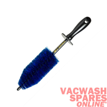 EZ MINI DETAIL BRUSH - SOFT LONG ALLOY WHEEL CLEANING BRUSH - NO EXPOSED METAL