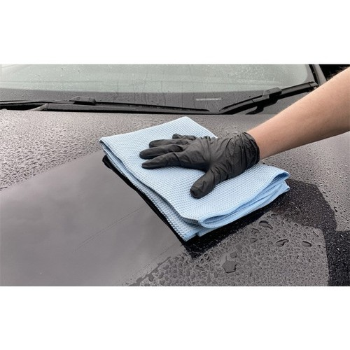 WAFFLE MICROFIBRE DRYING TOWEL QUICK DRY WATER MAGNET DRYING CLOTH VALETING *3* 1