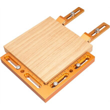 CNC Workpiece Positioning Fixture,for T-Slot & Perforated Tables - Woodworking Fixture with Repeatable Side Clamping