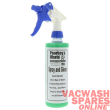 POORBOYS SPRAY AND GLOSS 473ML QUICK DETAILER SPRAY - QUICK GLOSS SHINE - DETAIL