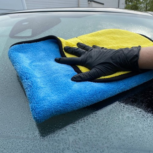 SUPER SOFT MICROFIBRE DRYING TOWEL GIANT LARGE MICROFIBRE CAR DRYING CLOTH *2* 1
