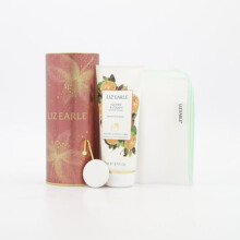 Liz Earle Bergamot & Cardamon Cleanse & Polish Gift Set 200ml | 3-Piece Body Care & Pouch Set