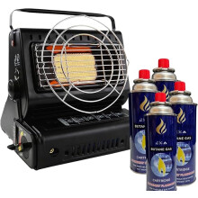 Butane Gas Canister 227g 4 Pack Camping Stove Cooker Fuel