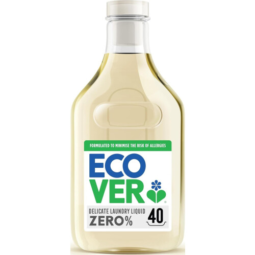 Ecover Ecover Zero Non-Bio Laundry Liquid, Sensitive Skin, 40 Washes, 1.43L