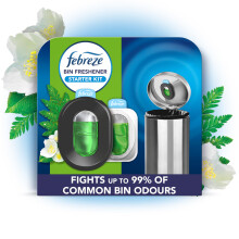 Febreze Bin Freshener Starter Kit Outdoor 1 Holder + 2 Refills 2x4.88ML