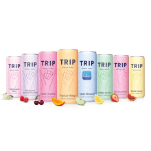 TRIP Calm Magnesium Drink, Sparkling Mocktail, Ultimate Sampler Mix, 12pack