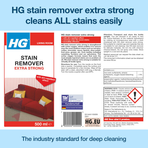HG Hg Stain Remover Extra Strong 500ml 2