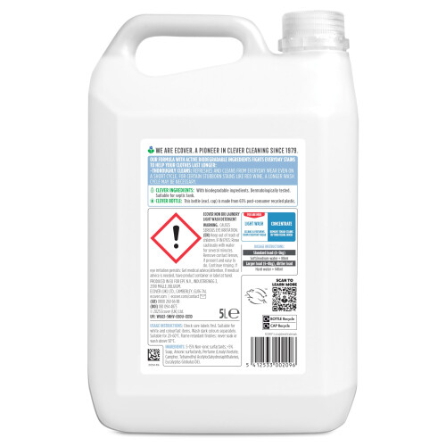 Ecover Ecover Non-Bio Laundry Liquid Refill, Lavender & Eucalyptus, 5L 1