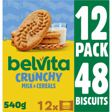 Belvita Breakfast Biscuits, Milk & Cereals, 540 g (Pack of 1)