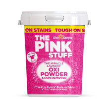 The Pink Stuff Miracle Laundry Oxi Powder Stain Remover for Colours 1kg