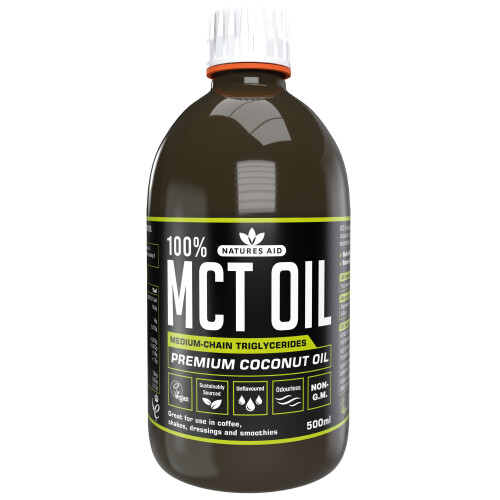 Natures Aid Natures Aid 100% MCT Oil 500ml