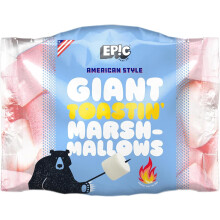 EPIC SNAX CO American Style Giant Pink & White Toastin’ Marshmallows, 500 g