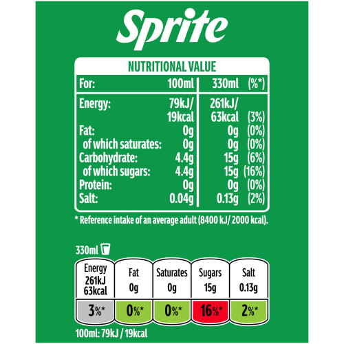 Sprite 8 x 330 ml 2