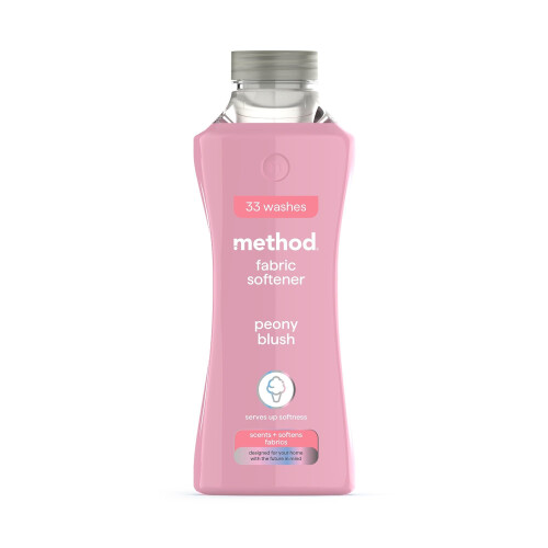 Method Method Fabric Softener, Peony Blush, 33 Washes, 990ml