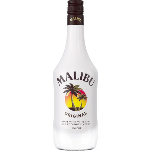 Malibu Malibu Original White Rum with Coconut Flavour, 1L